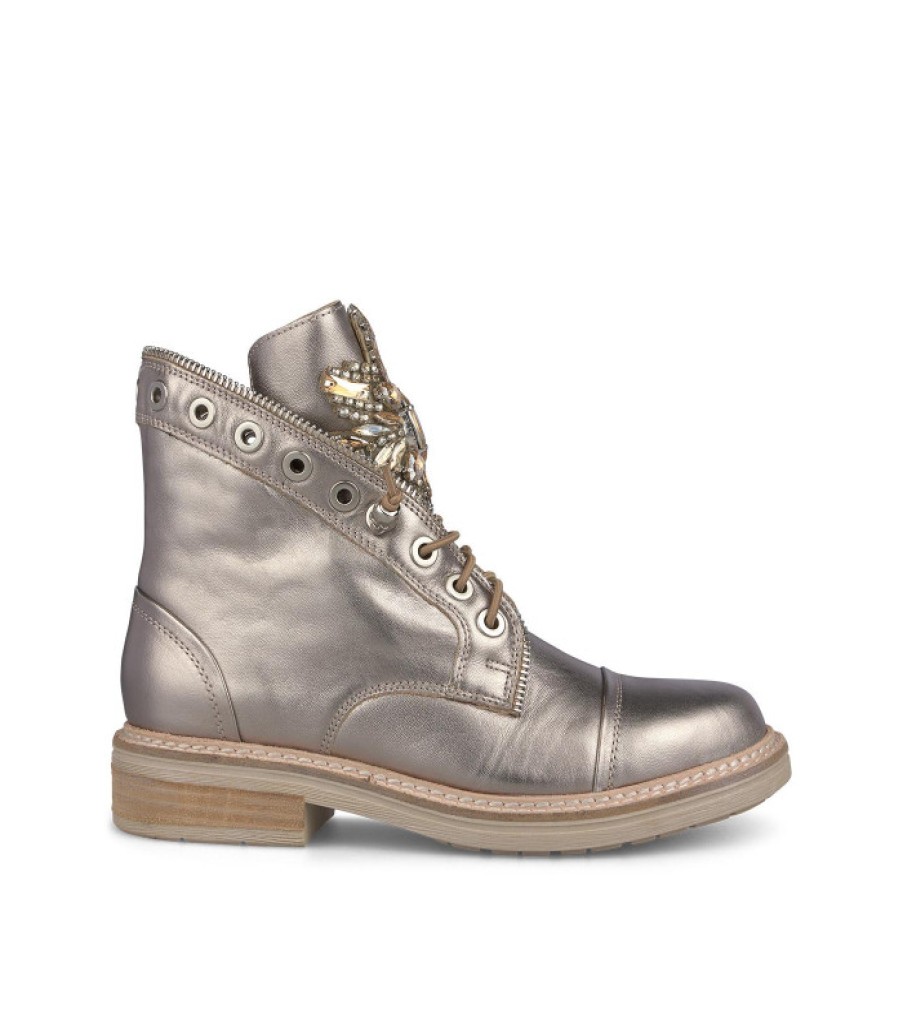 Alma En Pena ALMA Bottines Plates | Acheter Botin Adorno Central