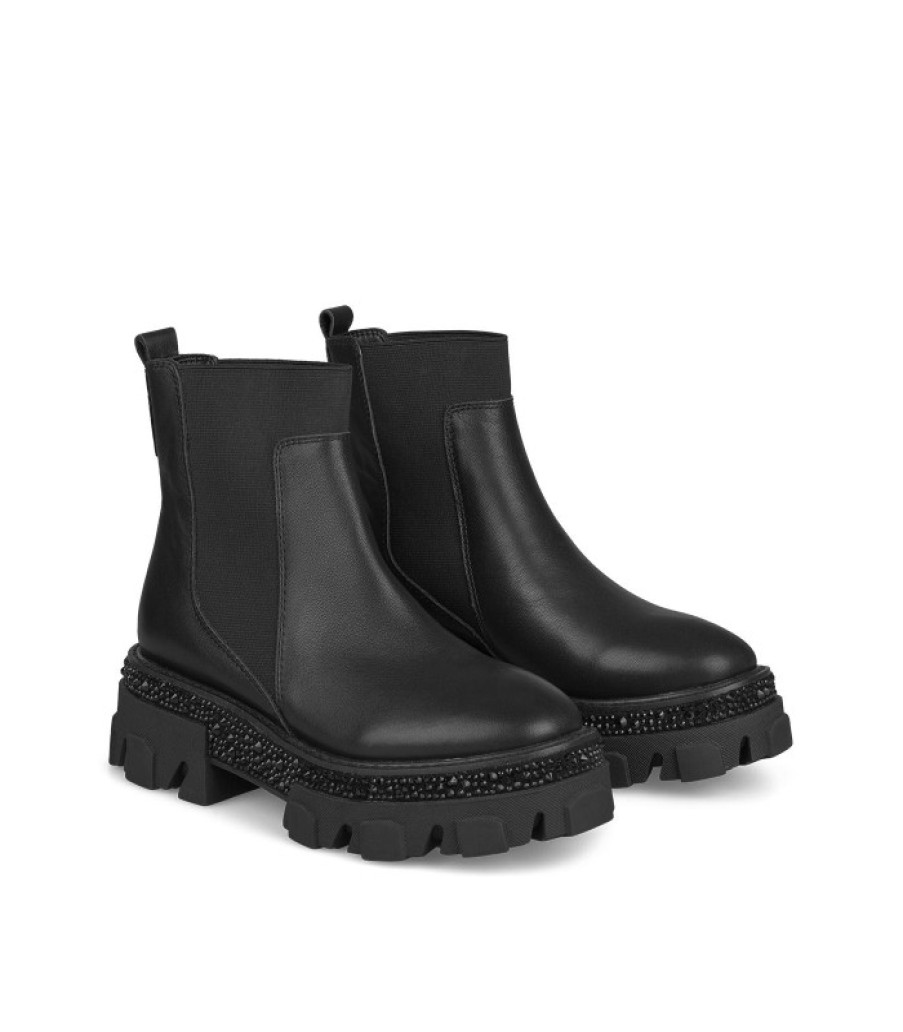 Alma En Pena ALMA Bottines Plates | Acheter Botin Track Con Pedreria