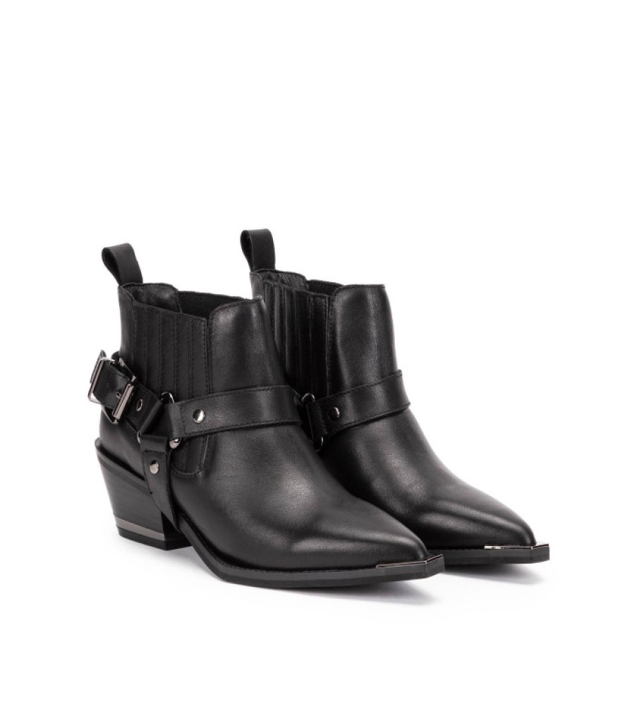 Alma En Pena ALMA Bottines Plates | Acheter Botin Con Hebilla