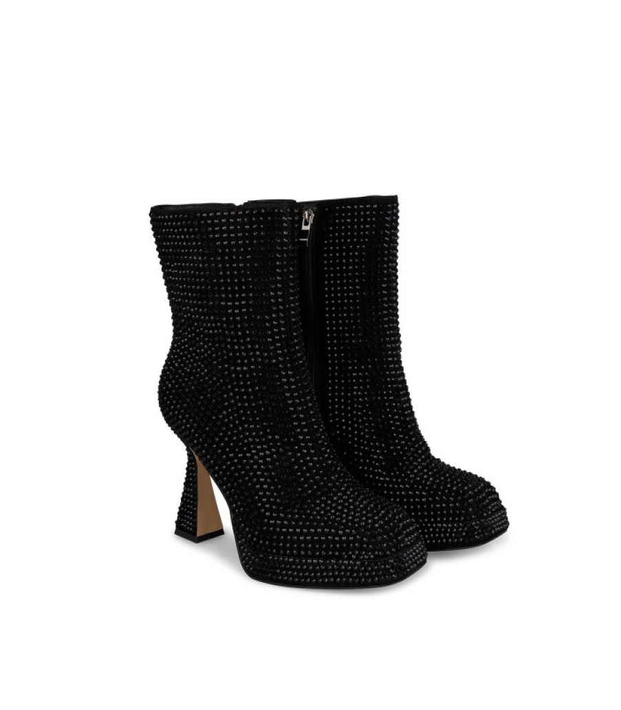 Alma En Pena ALMA Bottines A Talons | Acheter Des Bottines Avec Strass