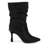 Alma En Pena ALMA Bottines A Talons | Acheter Bottines En Cuir Froisse