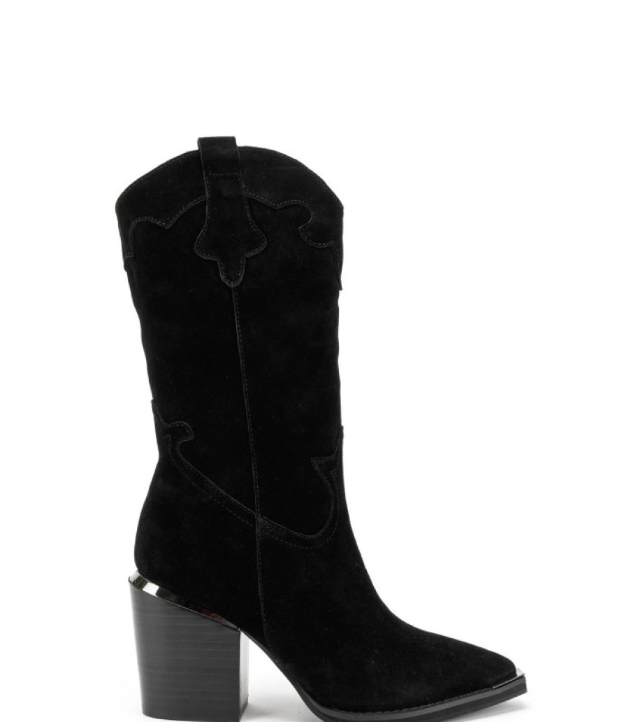 Alma En Pena ALMA Bottes A Talons | Acheter Des Bottes De Cowboy Unies Avec Talon