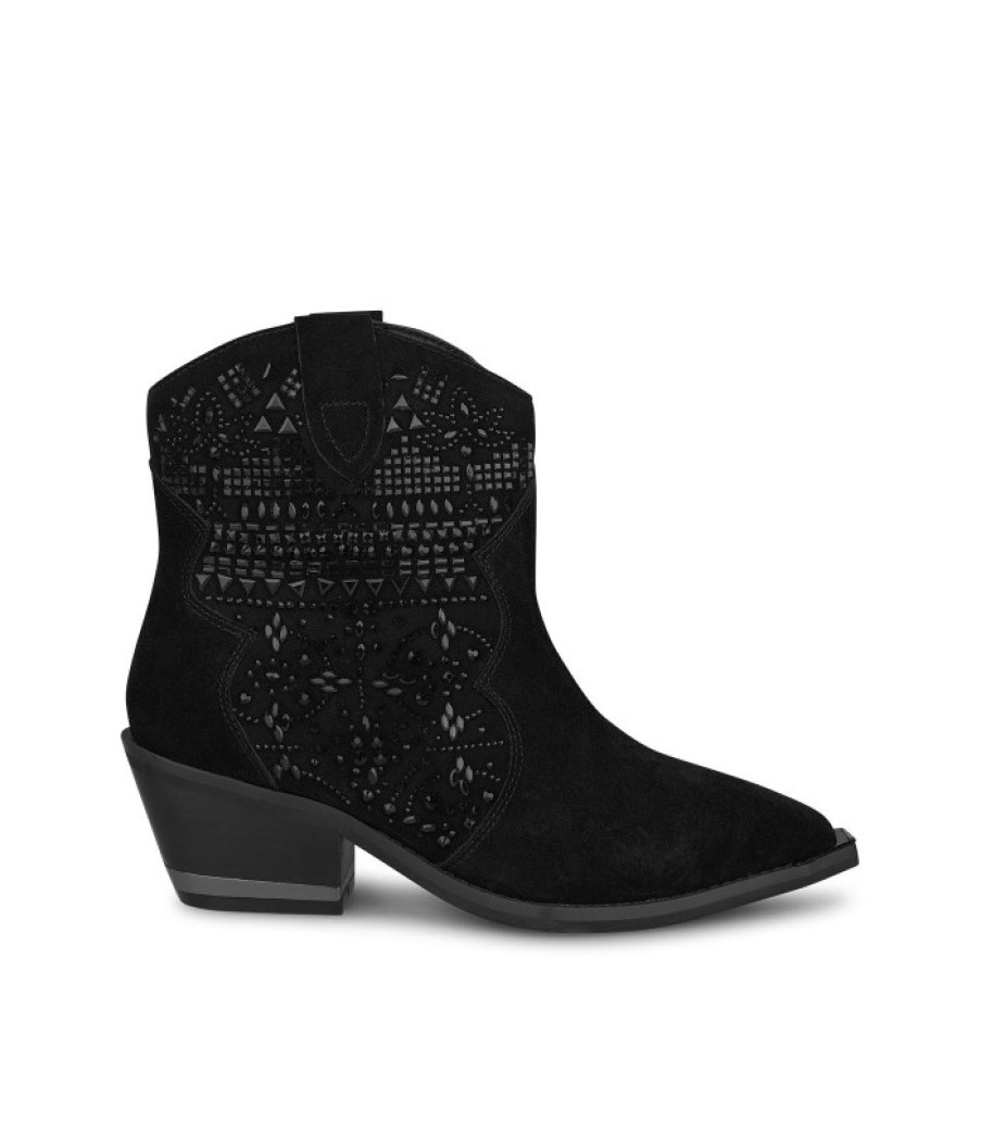 Alma En Pena ALMA Bottines Plates | Acheter Bottine Ornee De Strass