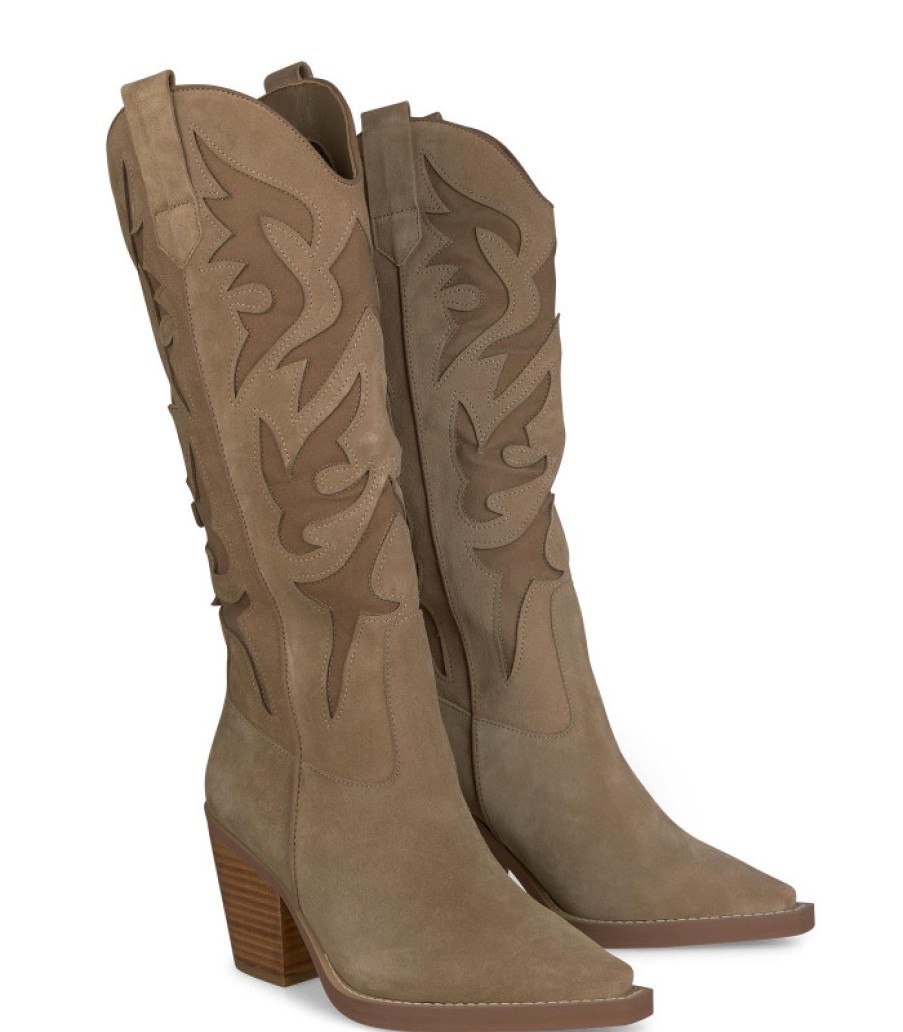 Alma En Pena ALMA Bottes A Talons | Acheter Un Talon En Cuir De Botte De Cowboy