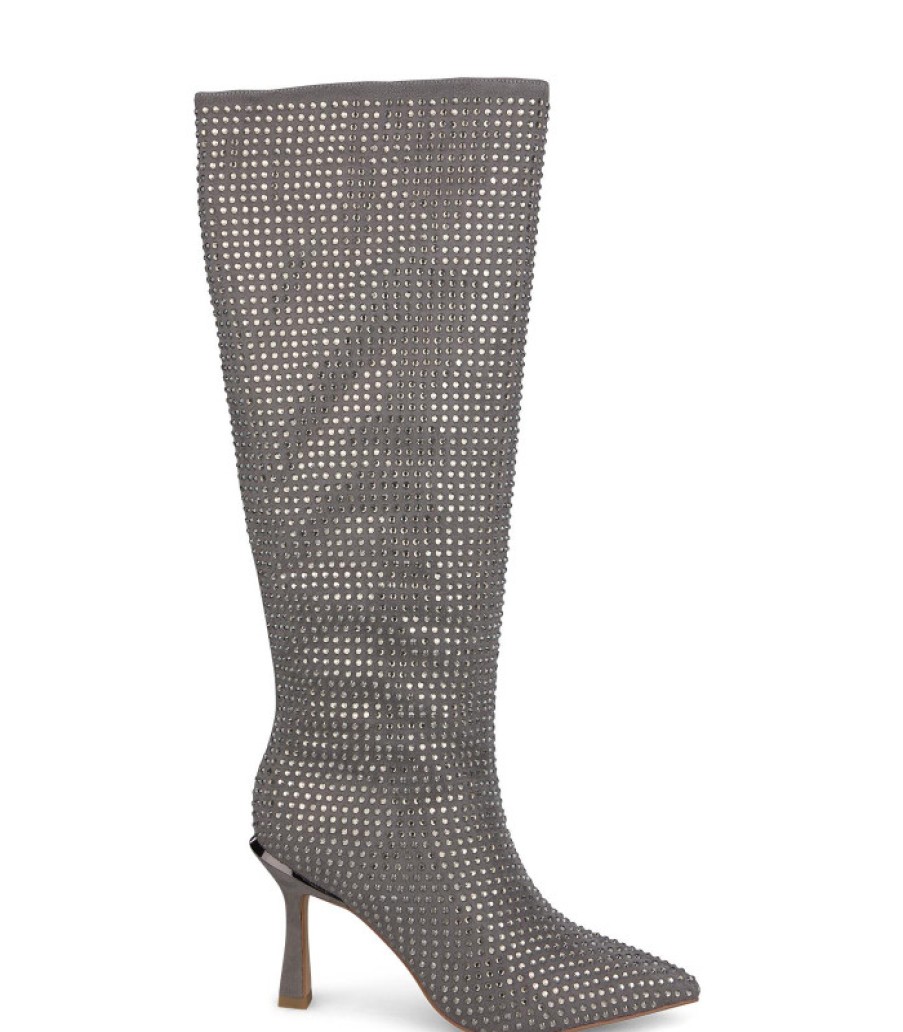 Alma En Pena ALMA Bottes A Talons | Acheter Une Botte Recouverte De Strass