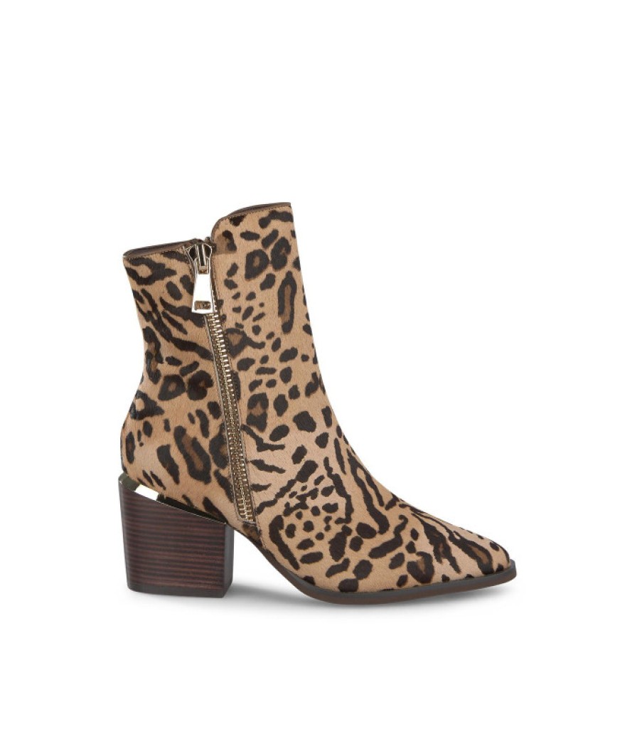 Alma En Pena ALMA Bottines A Talons | Acheter Des Bottines Zippees En Cuir