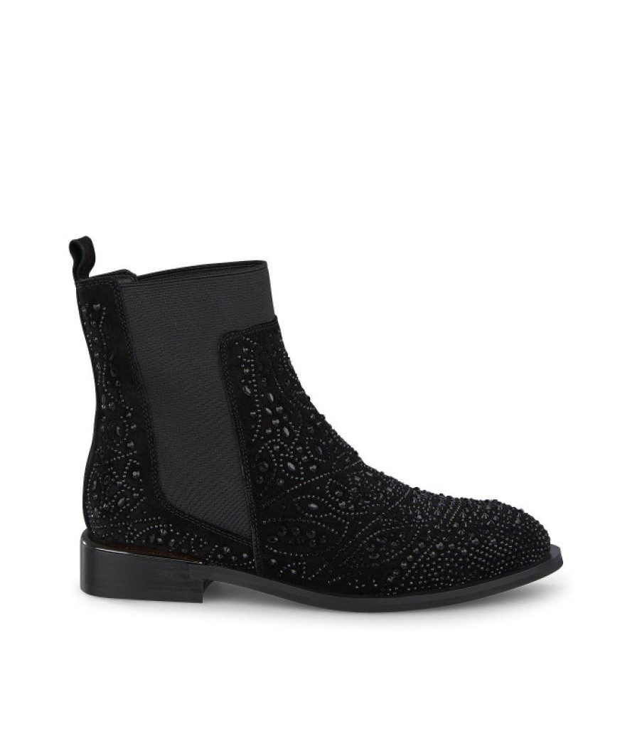 Alma En Pena ALMA Bottines Plates | Acheter Des Bottines Plates Avec Strass