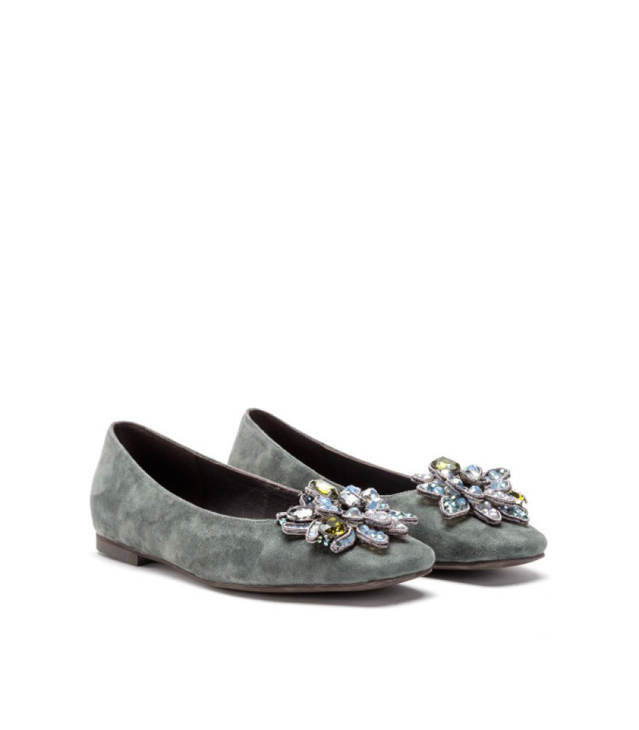 Alma En Pena ALMA Chaussures Plates | Acheter Ballerine Avec Ornement Floral