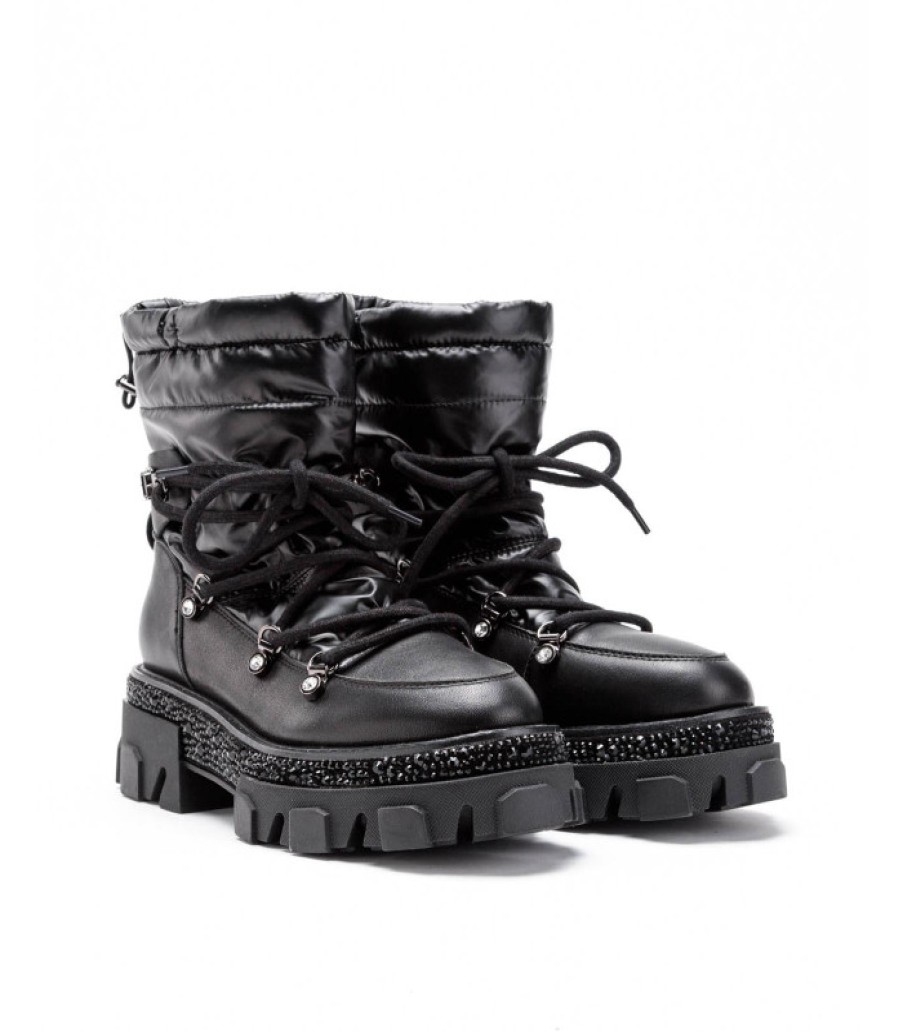 Alma En Pena ALMA Bottines Plates | Acheter Botin Acolchado Con Cordones