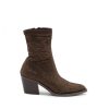 Bleu Alma ALMA | Acheter Des Bottines A Jambe Serree