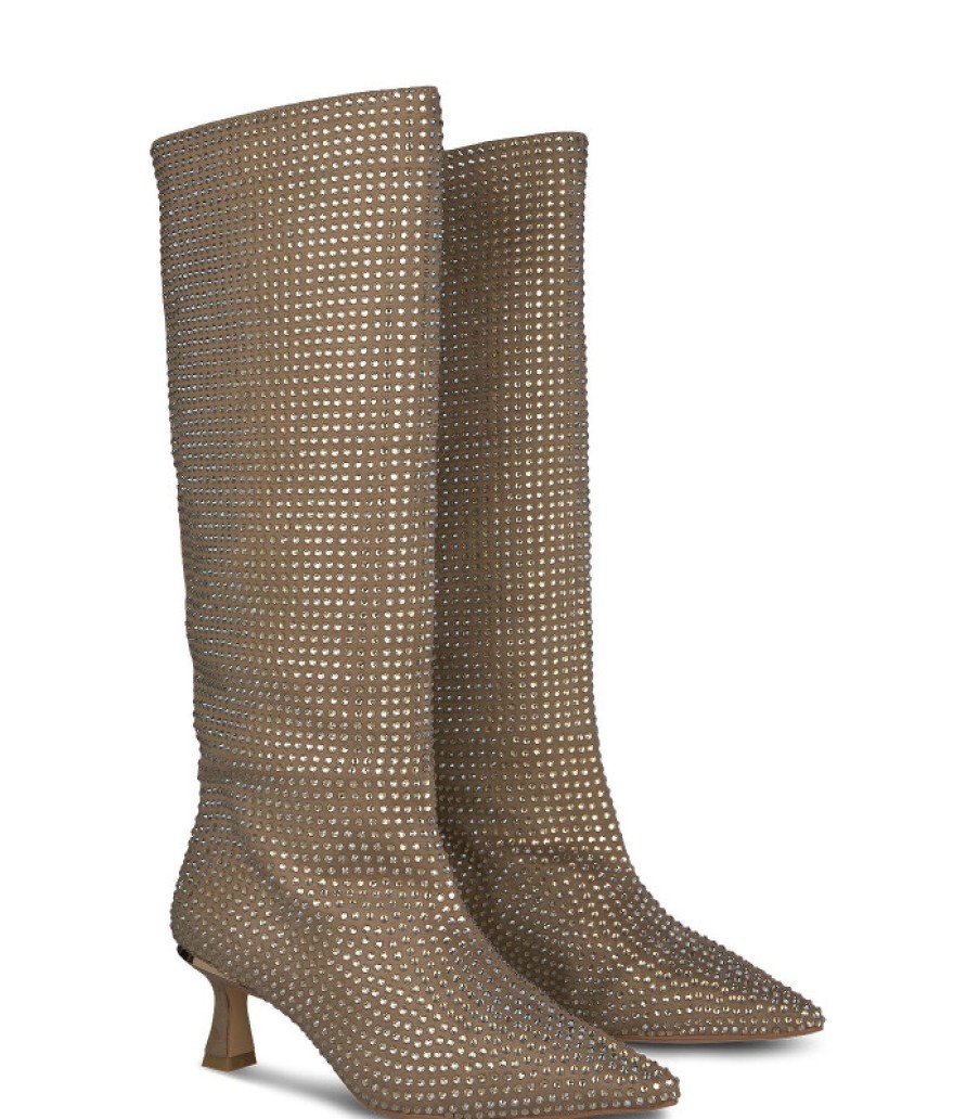 Alma En Pena ALMA Bottes A Talons | Acheter Bottine Avec Strass