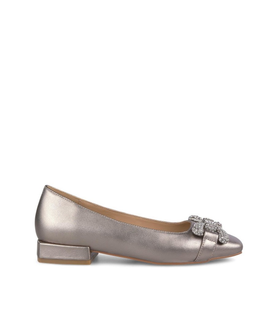 Alma En Pena ALMA Chaussures Plates | Acheter Ballerine En Cuir Avec Ornement