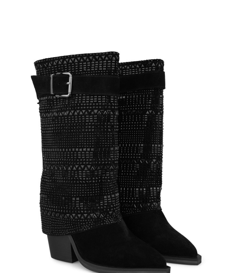 Alma En Pena ALMA Bottes A Talons | Acheter Bottine Avec Ceinture