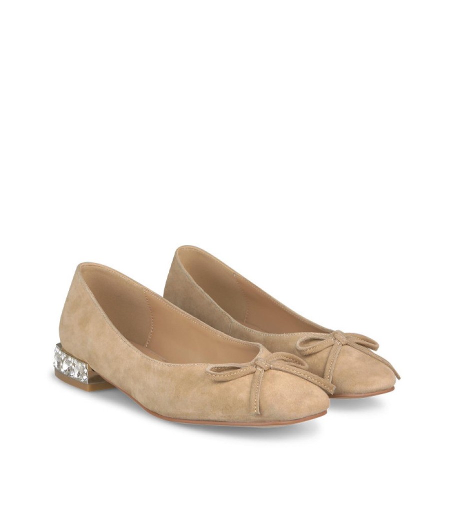 Alma En Pena ALMA Chaussures Plates | Acheter Bailarina Piel Con Lazo